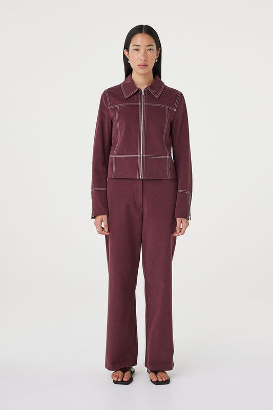 Benny Jacket - Merlot