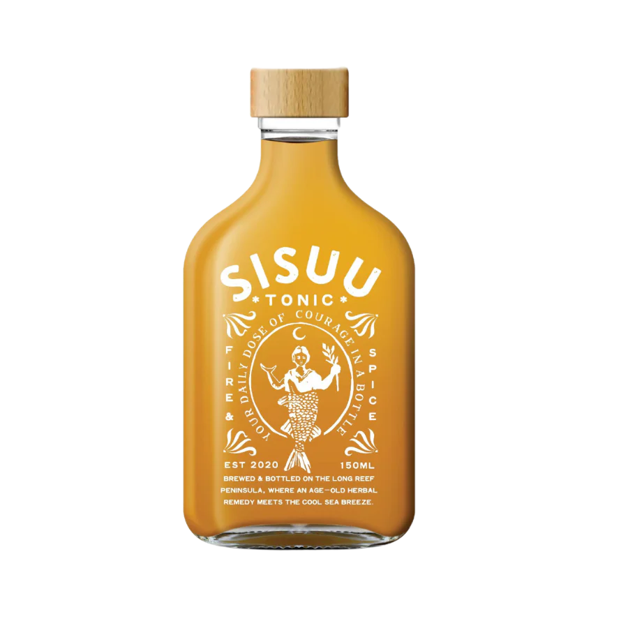 Sisuu Tonic: Fire & Spice 180ml Flask