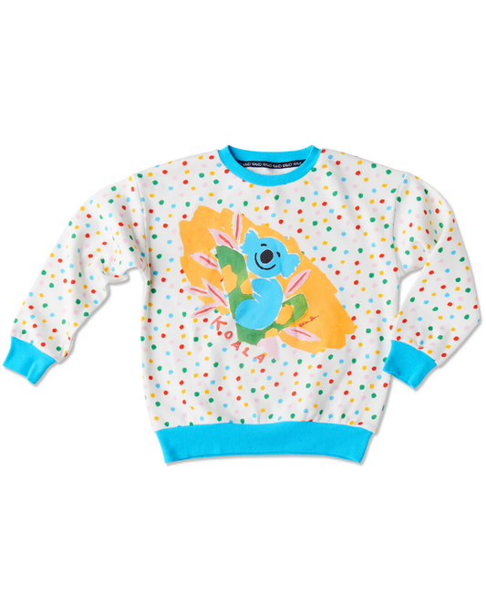 Kip & Co x Ken Done - Critter Party Organic Cotton Sweater