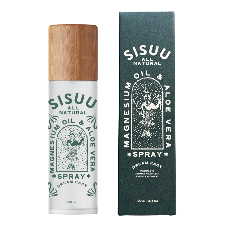 Sisuu Recovery Spray: Magnesium Oil & Aloe Vera