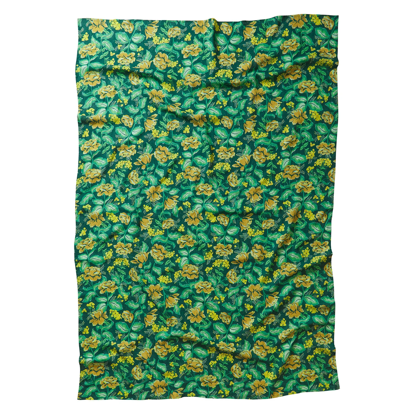 Margot Linen Tablecloth - Forest