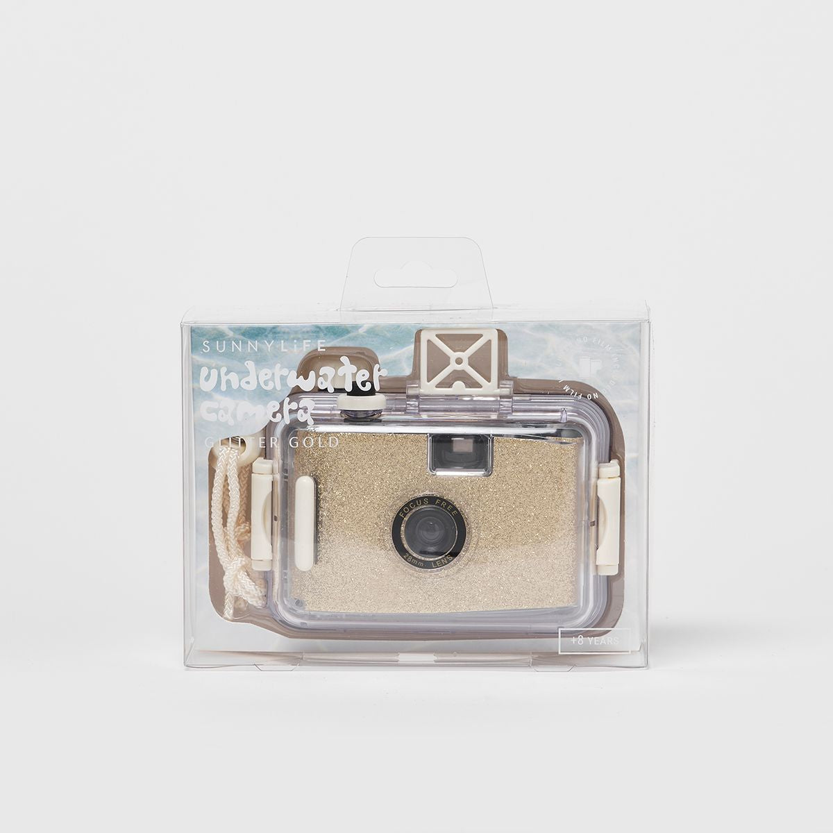 Underwater Camera - Gold Glitter