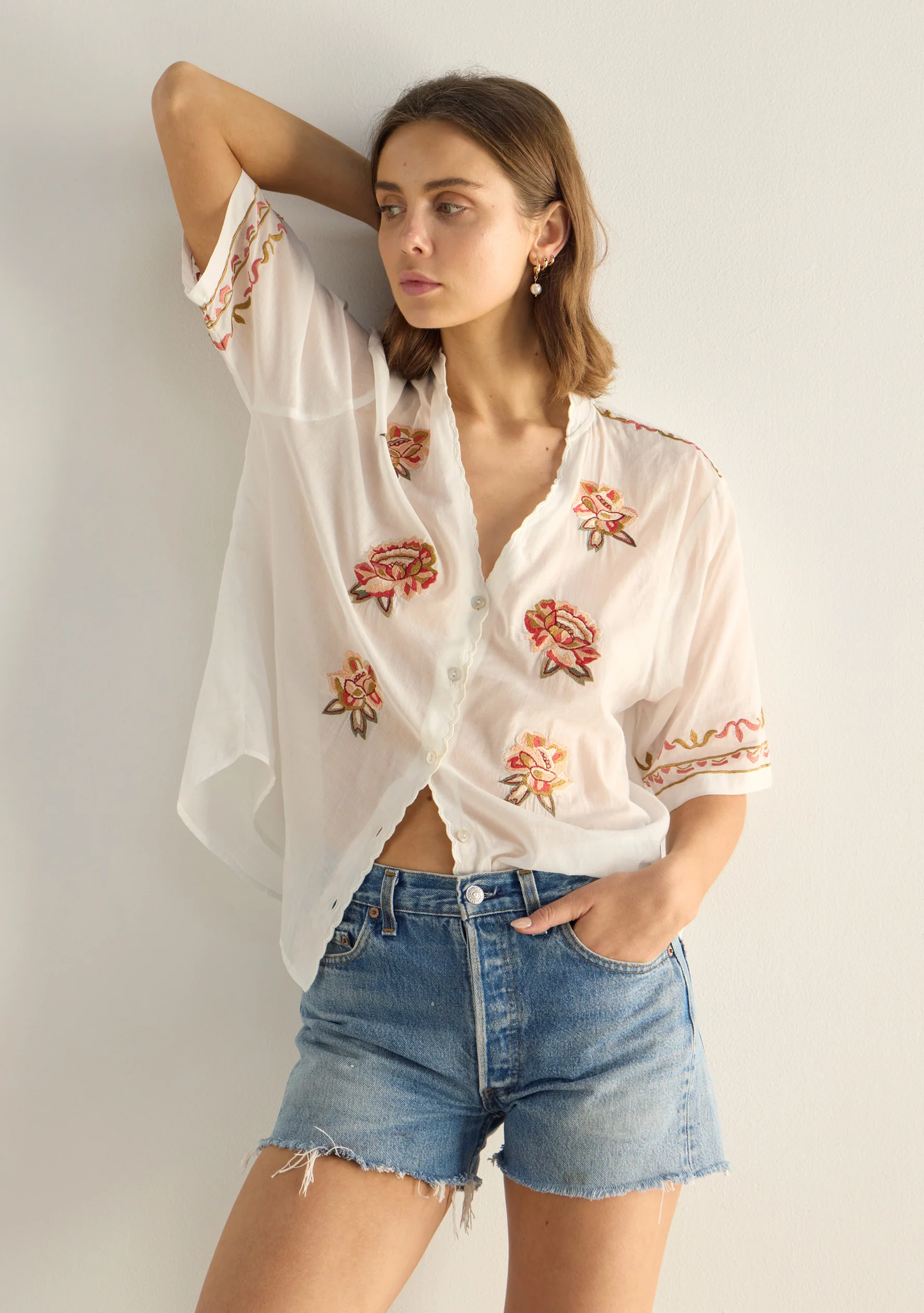 Vesper Embroidered Blouse