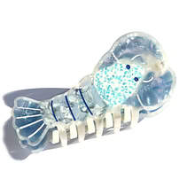 Lobster Hair Claw Clip - Blue