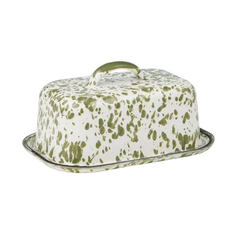 Scout Enamel Butter Dish