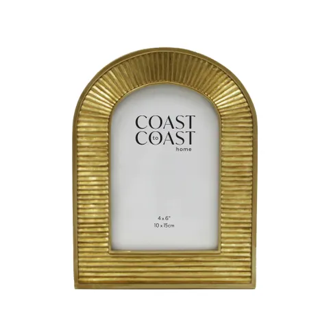Rambla Resin Frame 4 x 6" - Gold