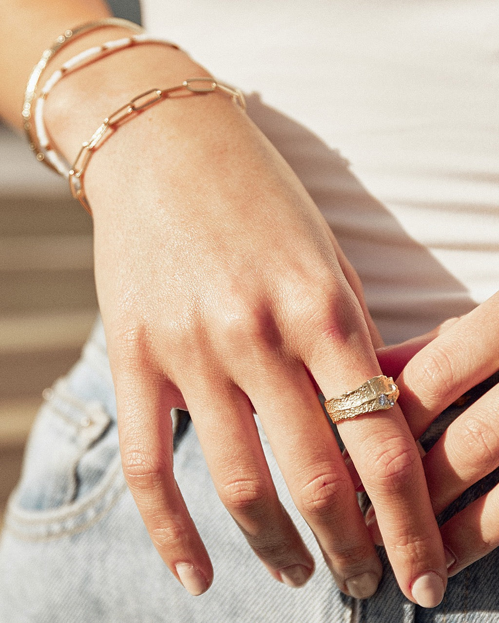 Anya Ring - Clear Quartz