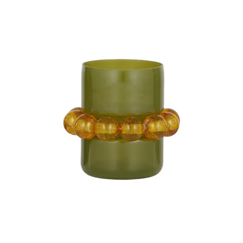 Swift Glass Candleholder - Various Colours