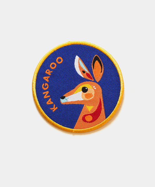 Kangaroo Woven Patch