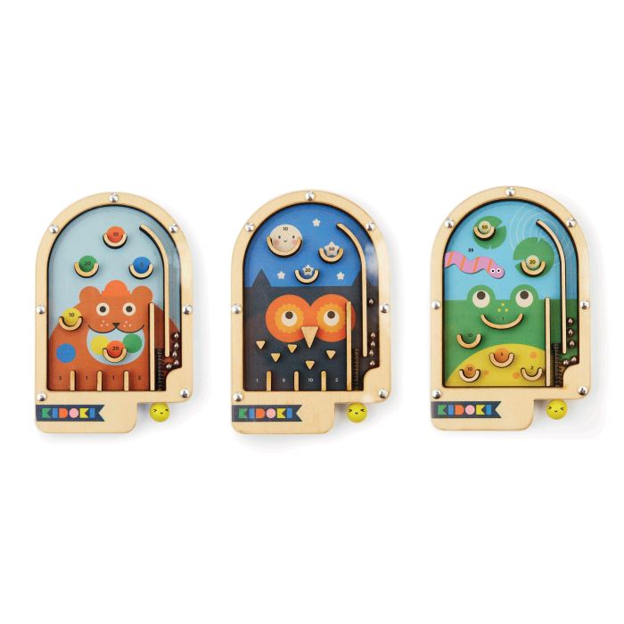 Kidoki Wooden Pinball - Various Designs