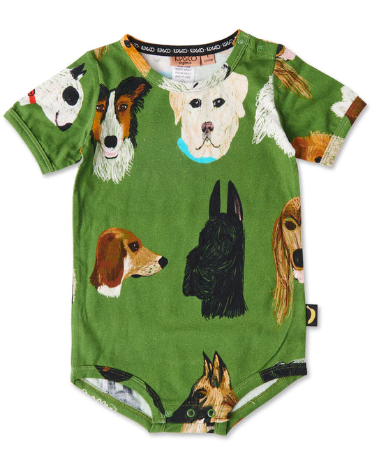 Dog Park Organic Short Sleeve Romper