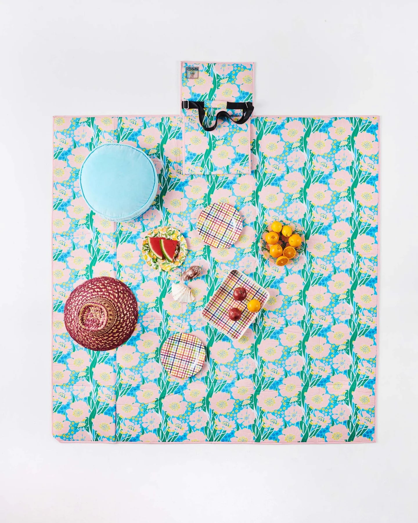 Tumbling Flowers Picnic Mat