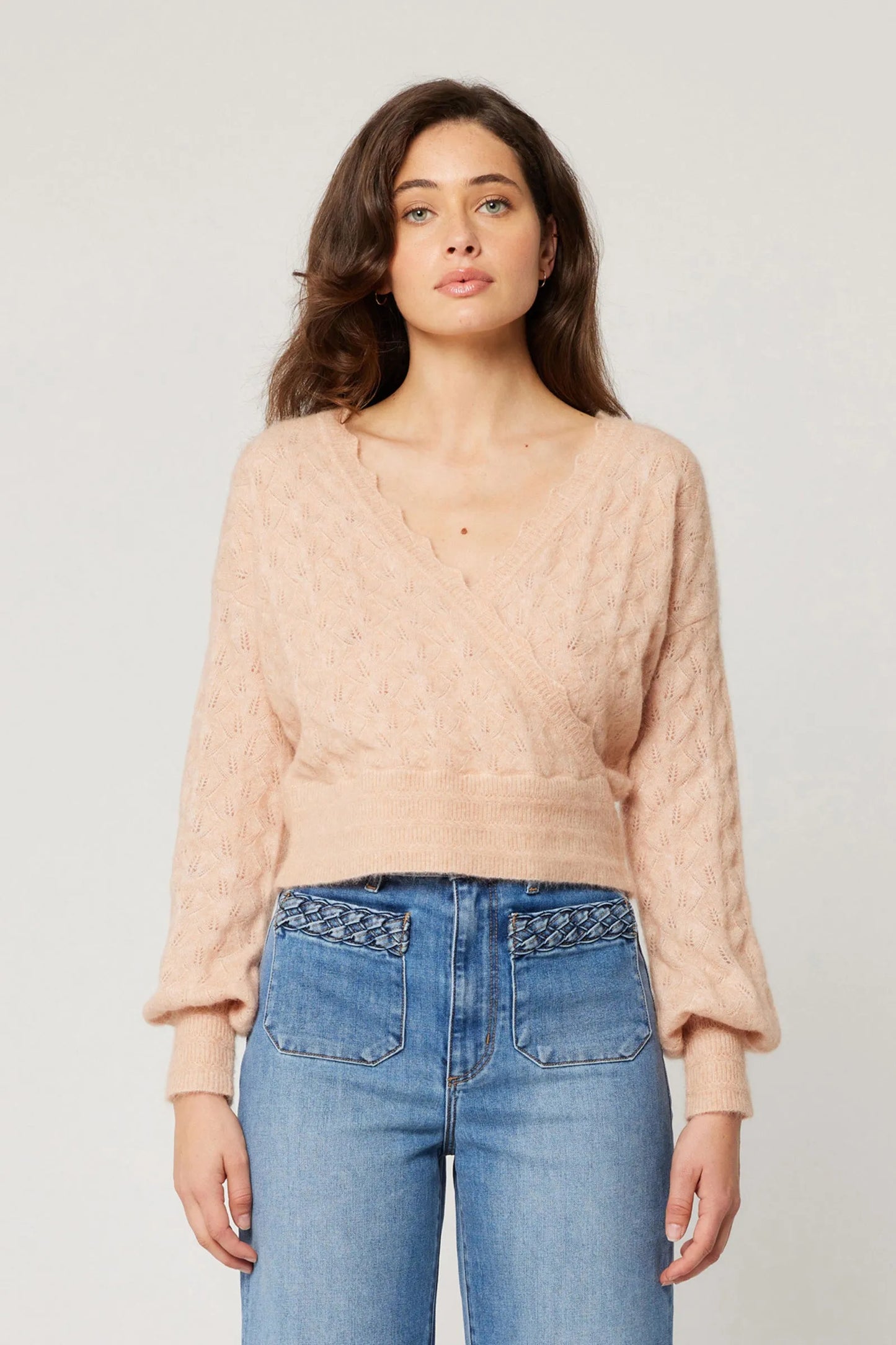 Lace Knit Sabine - Pink