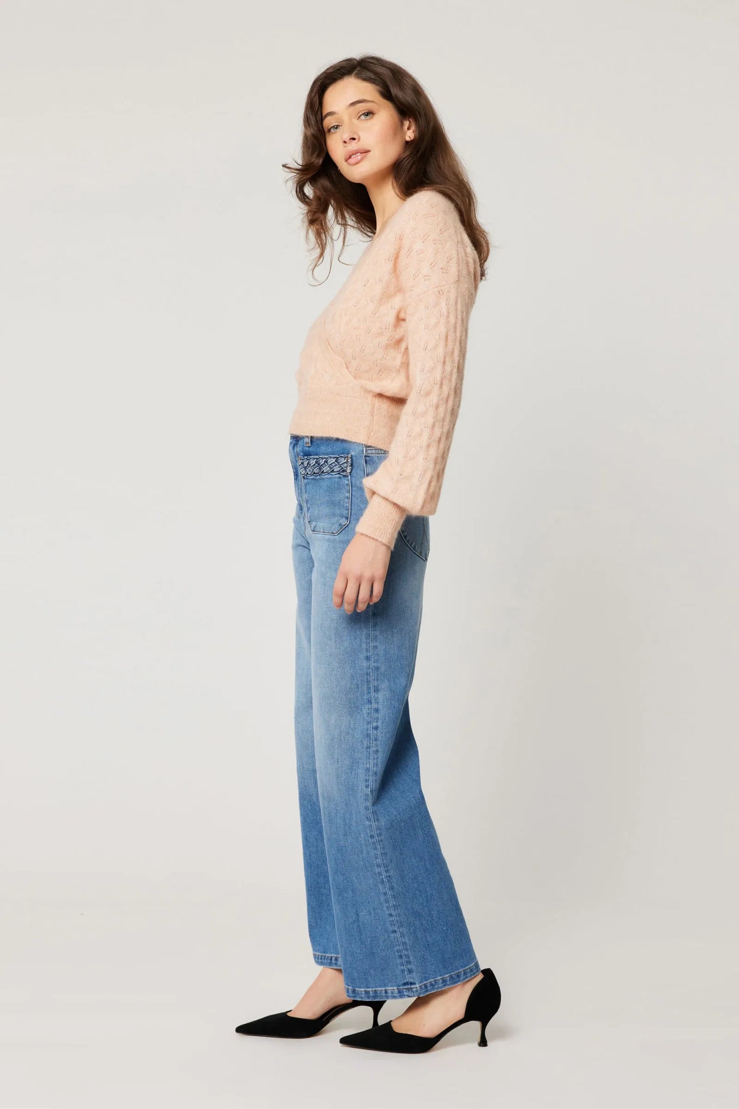 Lace Knit Sabine - Pink