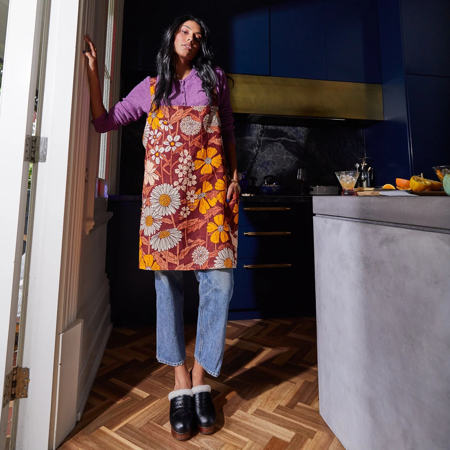 Benita Linen Apron