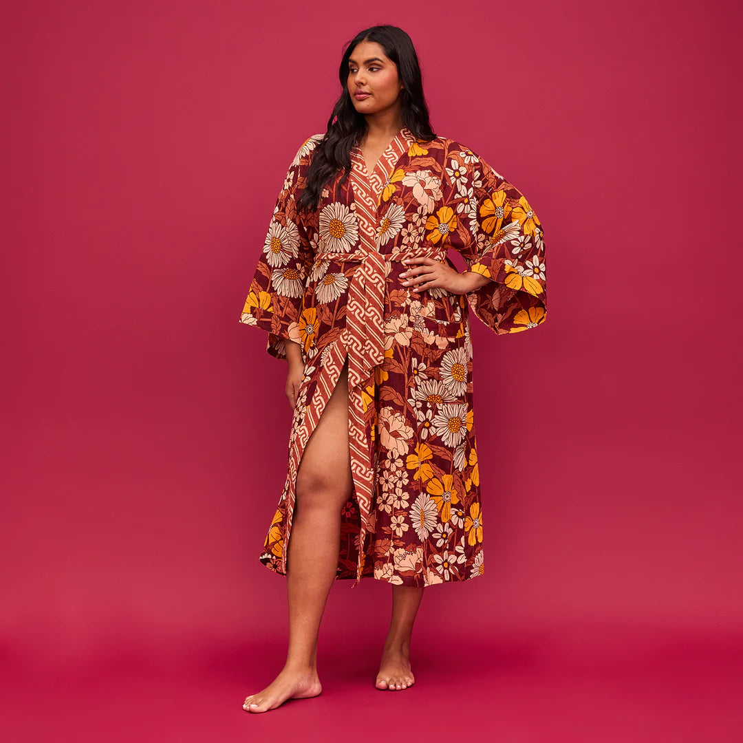 Benita Linen Robe