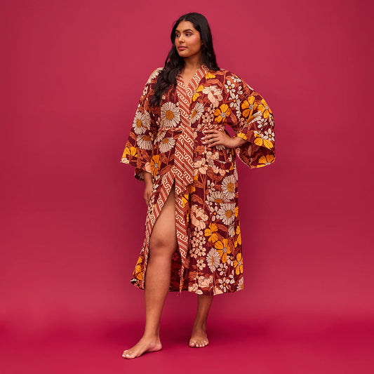 Benita Linen Robe