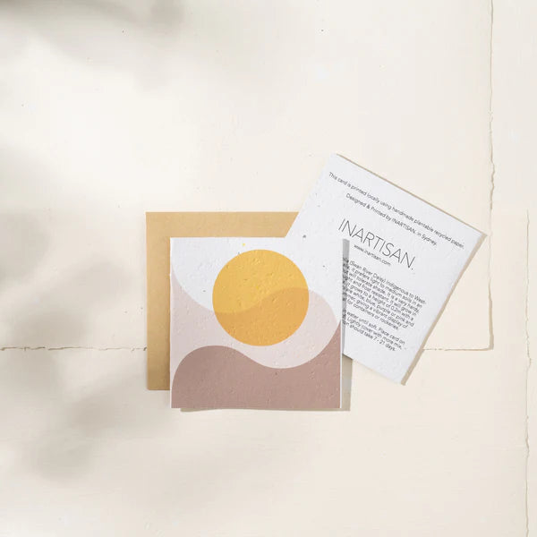 Greeting Card + Gift Tag + Wrapping Paper