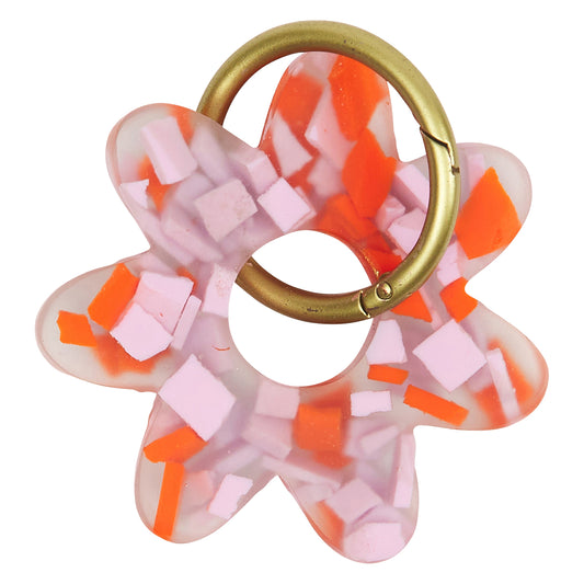 Whitney Keyring - Confetti Terrazzo