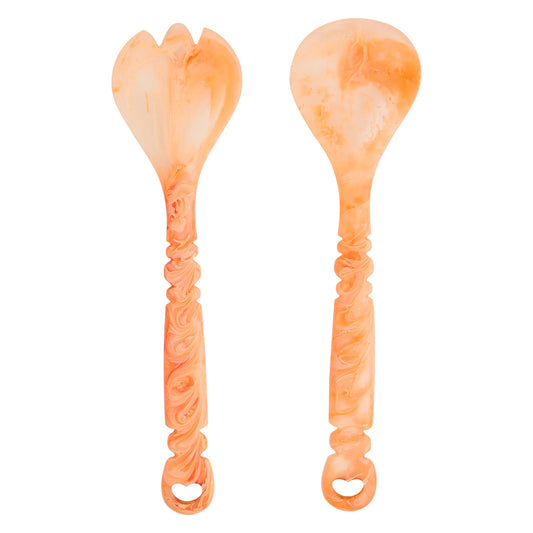 Wilkie Salad Servers - Caviar