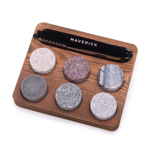 Maverick Deluxe Whisky Stone Set