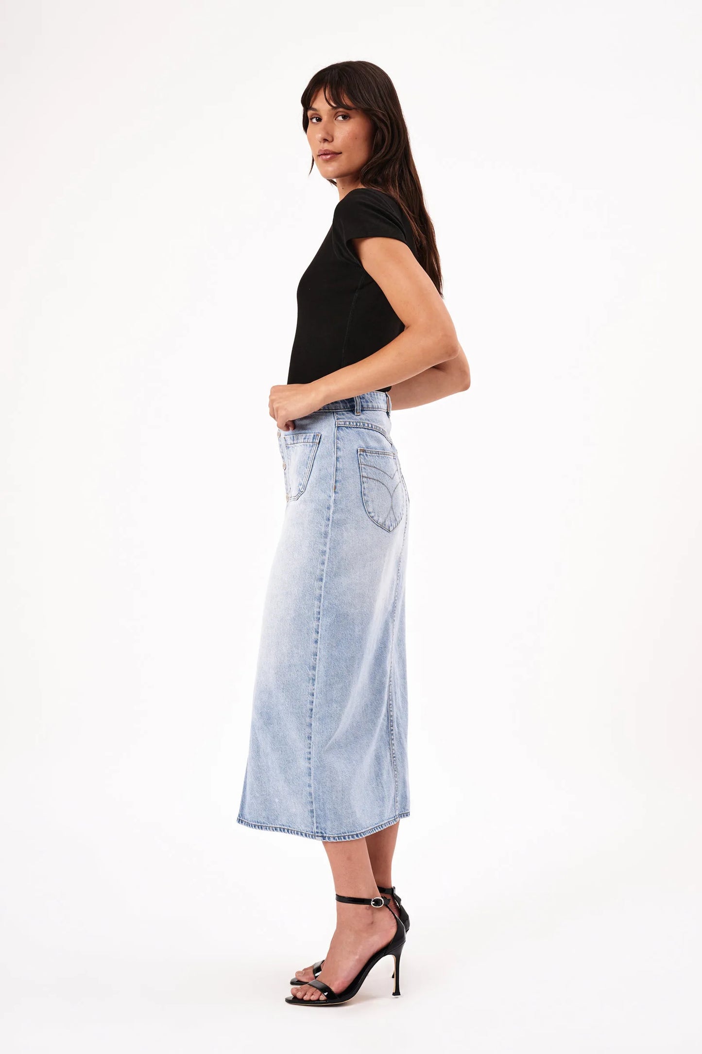 Sailor Skirt - Lyocell Blue