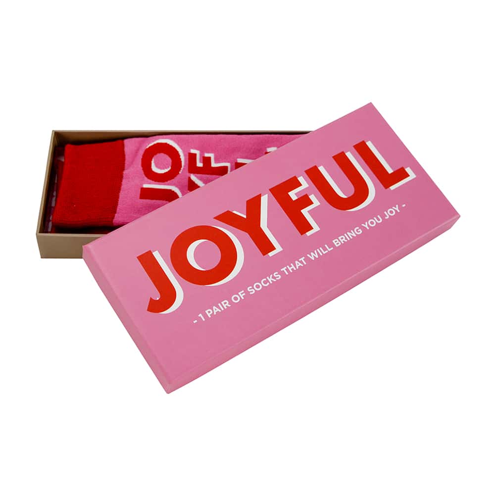 Boxed Socks - Joyful