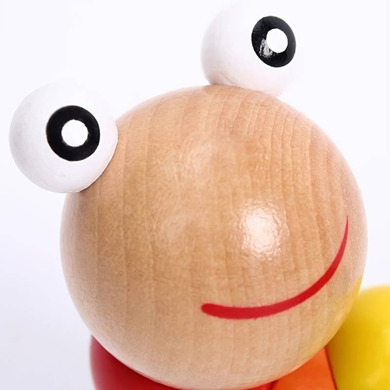 Woody Worm - Wooden kids toy