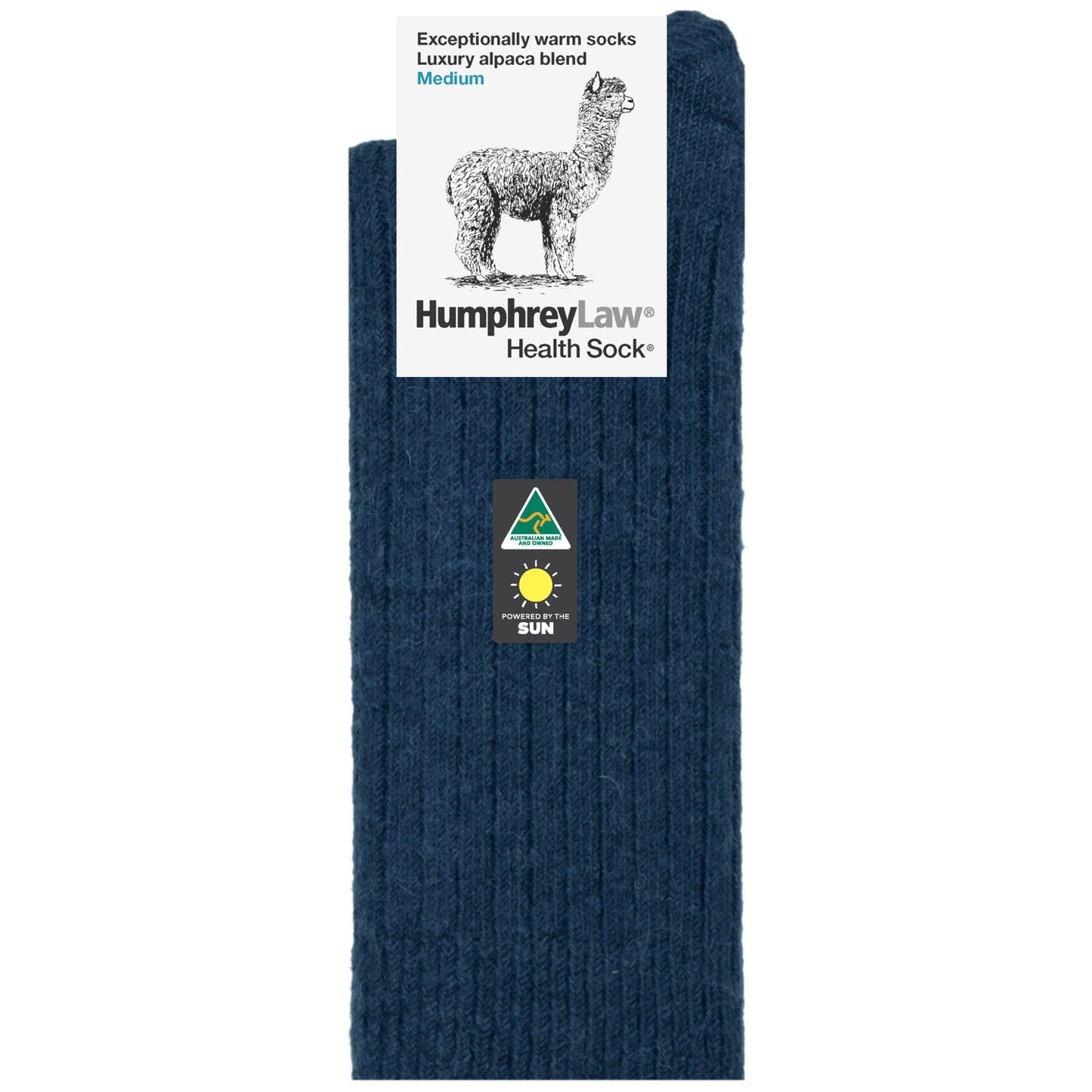 Thick-weight Cosy Alpaca Health Sock - Unisex - Various Colours