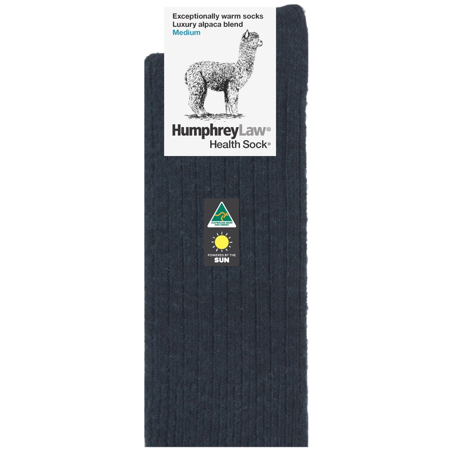 Thick-weight Cosy Alpaca Health Sock - Unisex - Various Colours