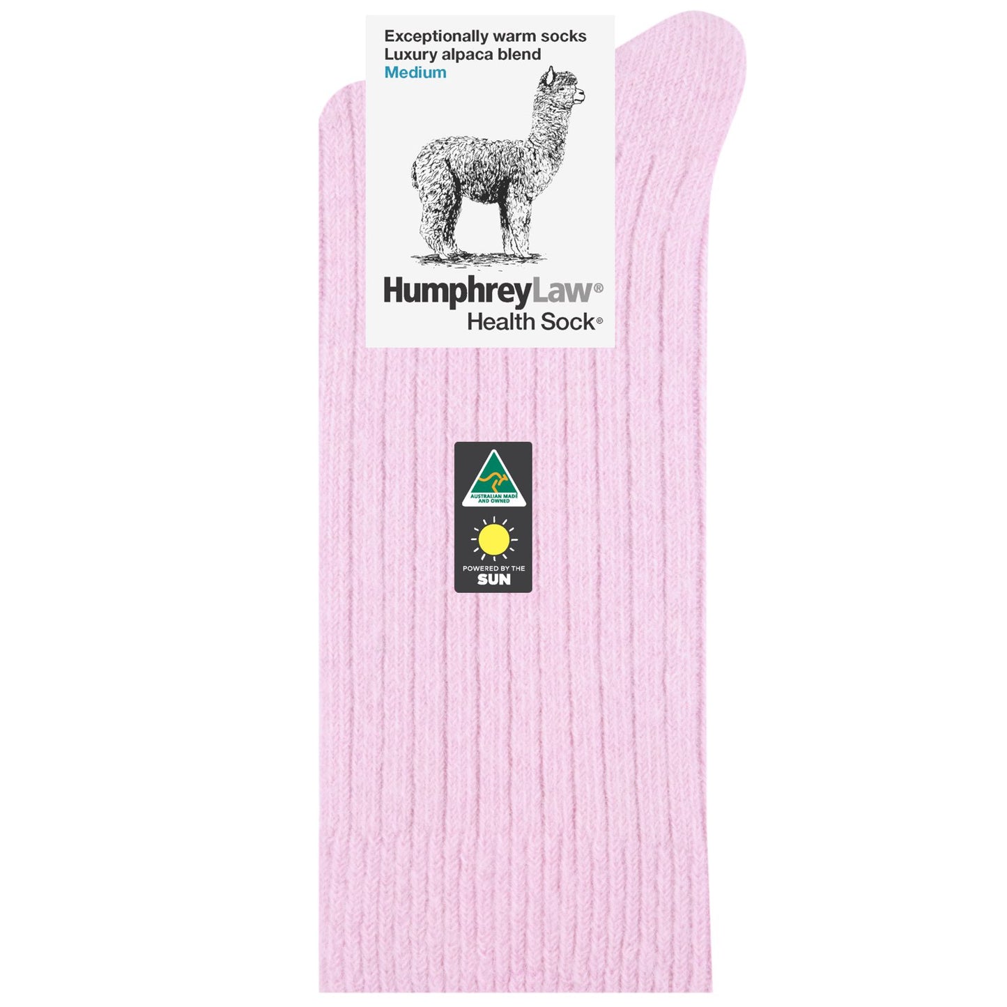 Thick-weight Cosy Alpaca Health Sock - Unisex - Various Colours