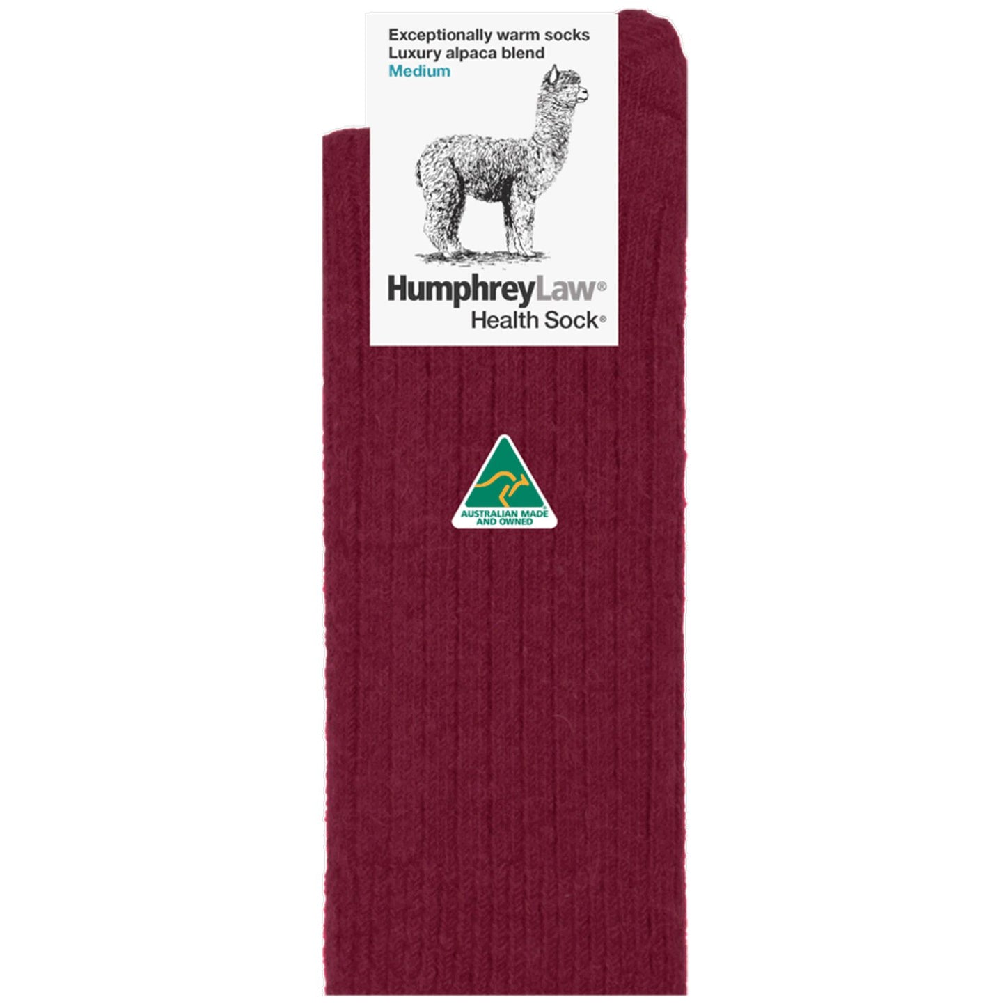 Thick-weight Cosy Alpaca Health Sock - Unisex - Various Colours