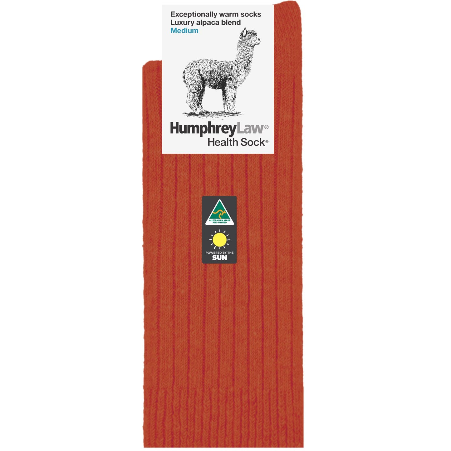 Thick-weight Cosy Alpaca Health Sock - Unisex - Various Colours