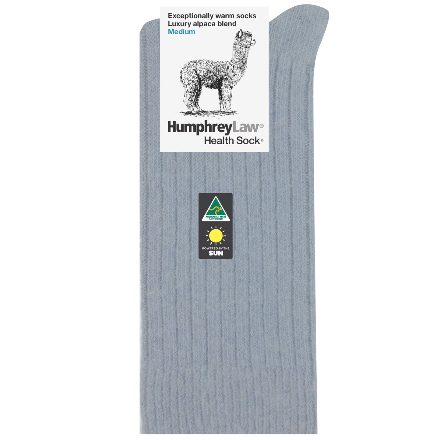 Thick-weight Cosy Alpaca Health Sock - Unisex - Various Colours