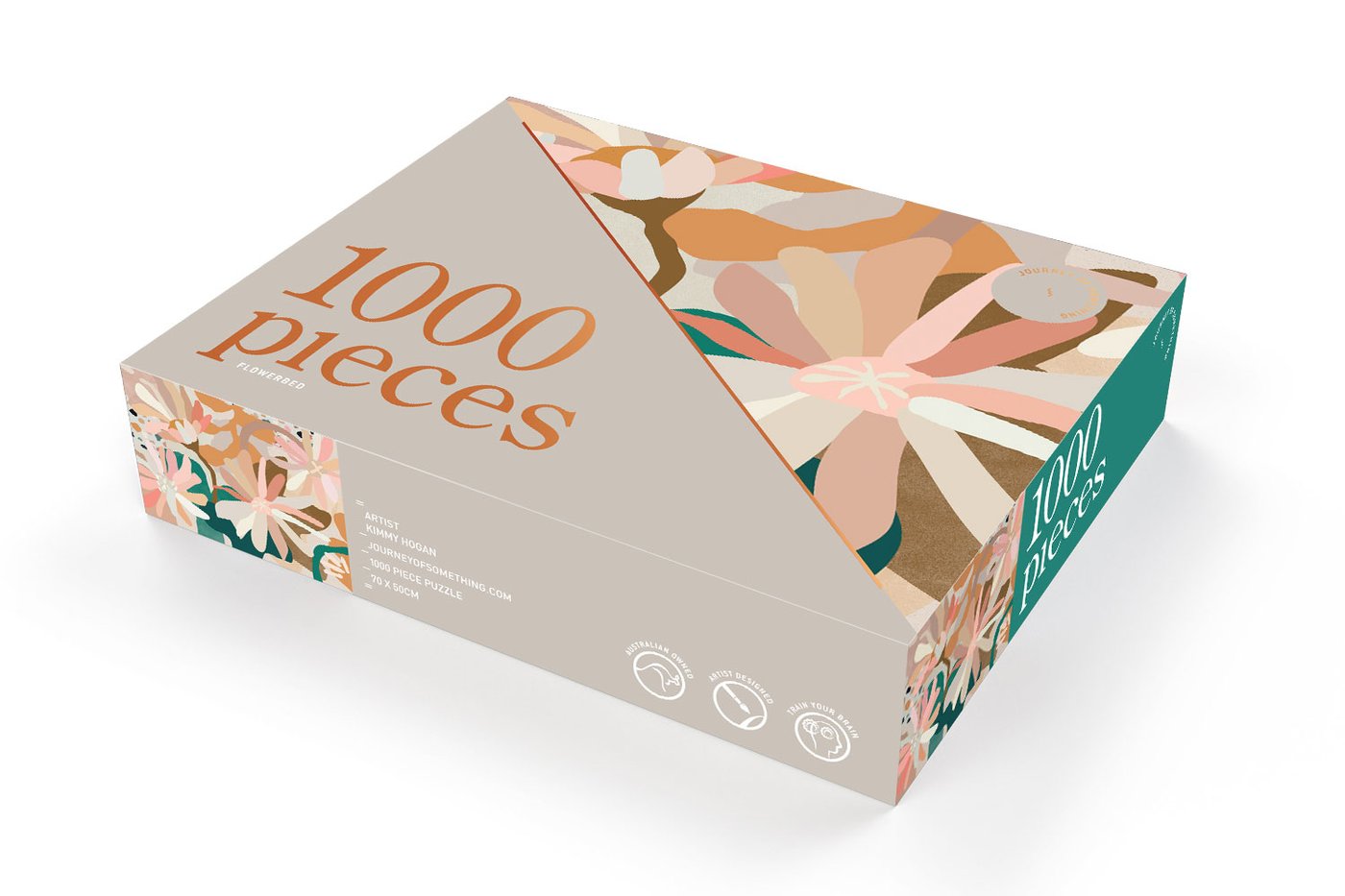 1000 Piece Puzzle - Flower Bed