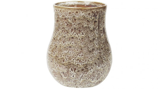 Large Botanica Vase - White Ochre