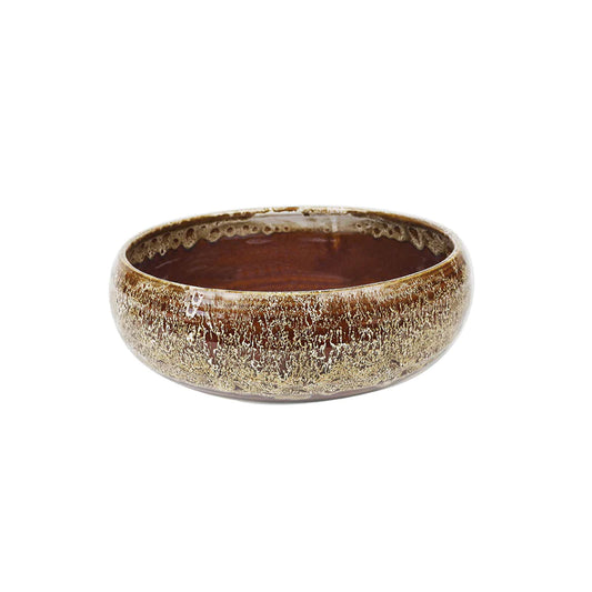 Salad Bowl Large - White Ochre