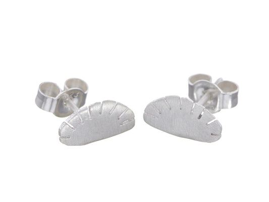 Sunset Stud Earrings - Silver