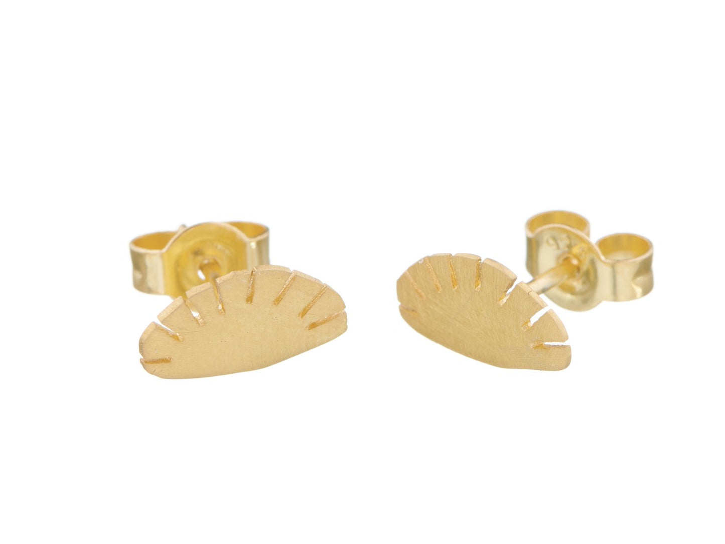Sunset Stud Earrings - Gold