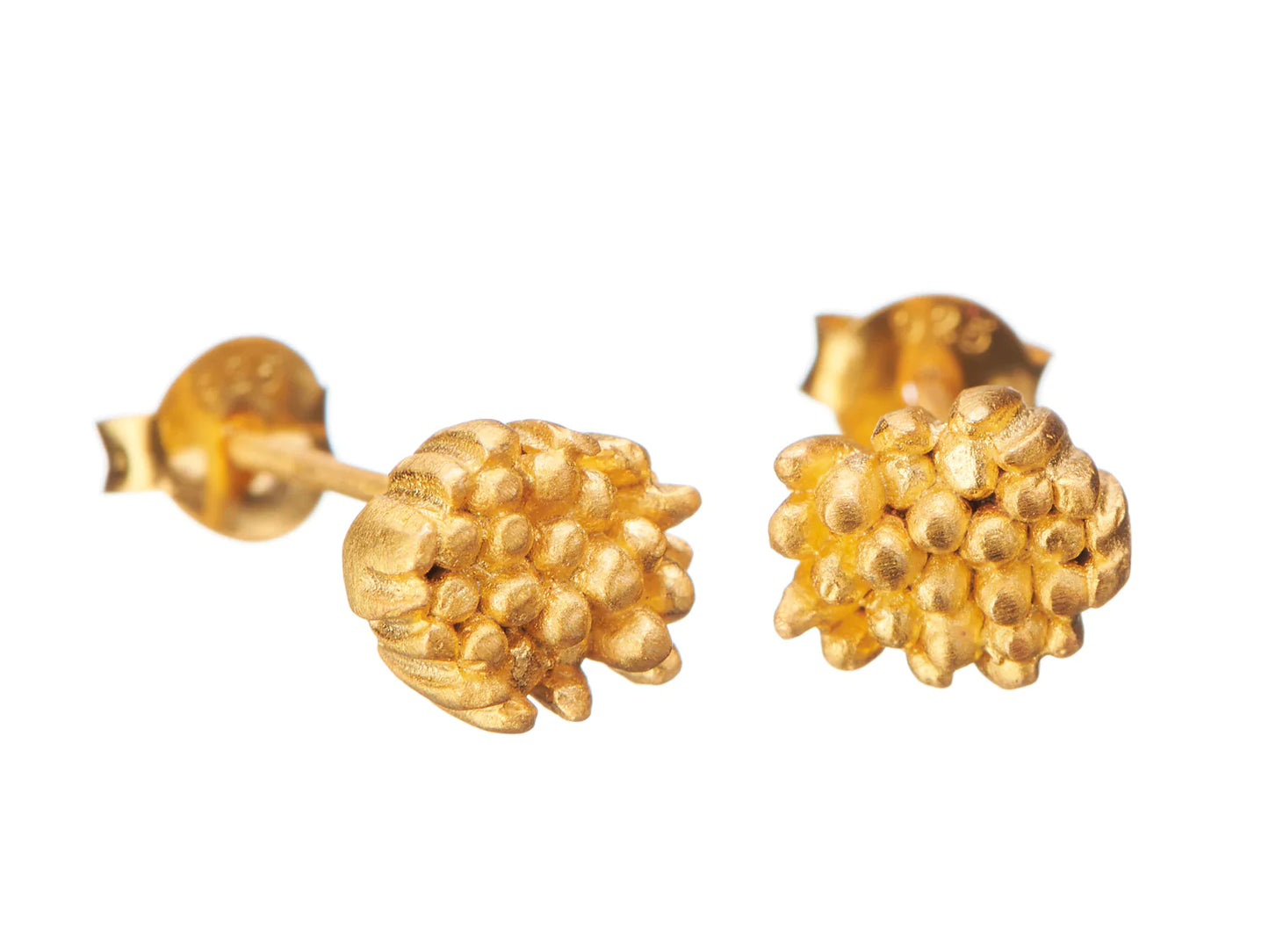 Flora Bud Studs - Gold