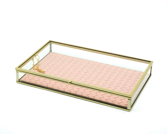 Jewellery Tray - Luna - Peach - 25x3x15