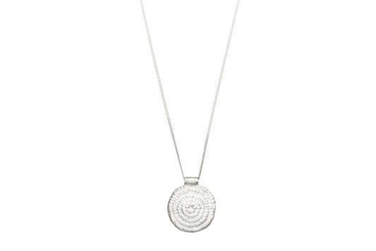 Pharaoh's Sun Dial Necklace 2 - Silver
