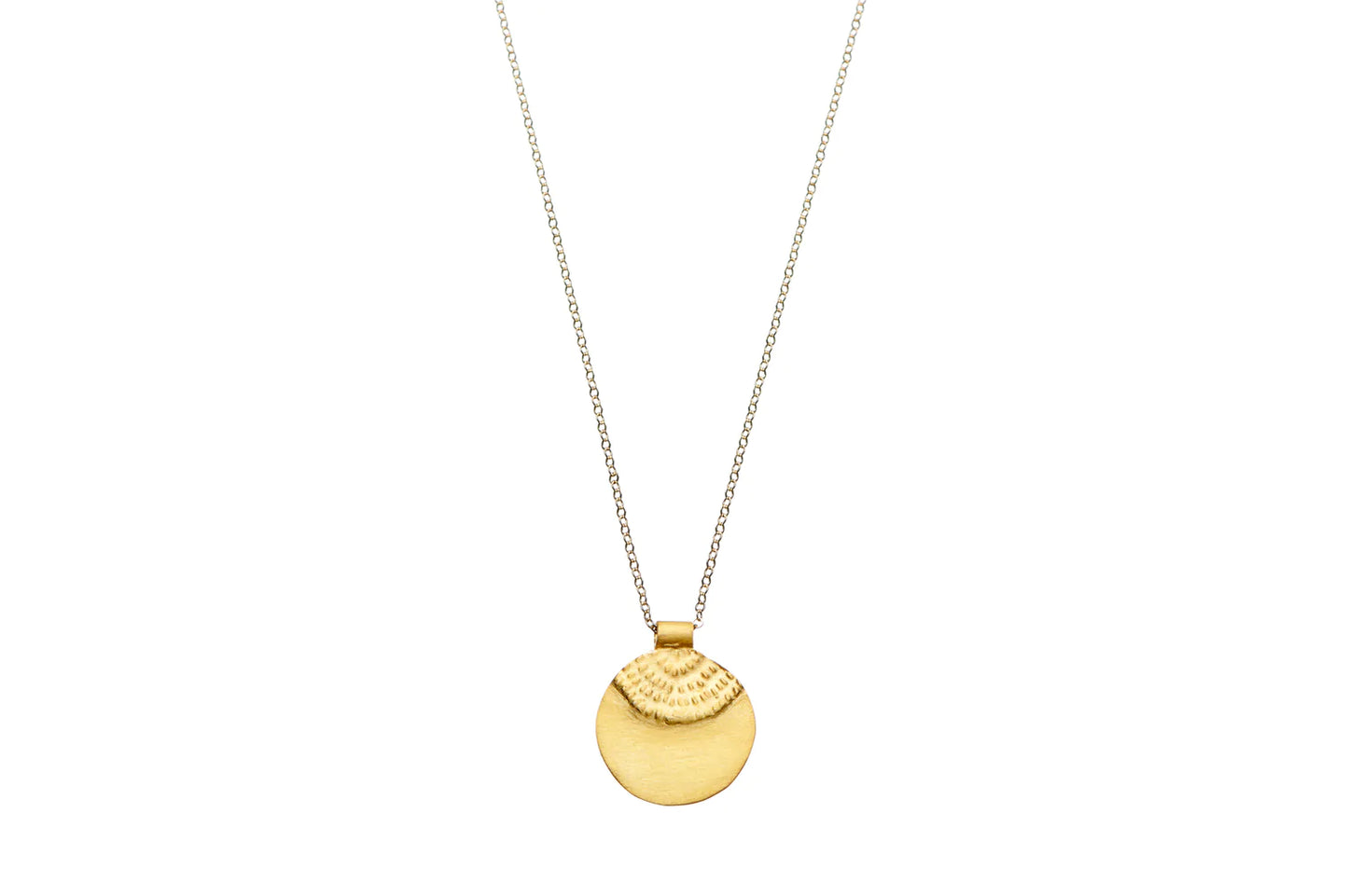 Pharaoh's Sun Dial Necklace - Gold