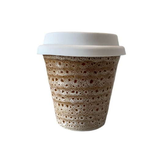 White Ochre Carousel Cup - Small