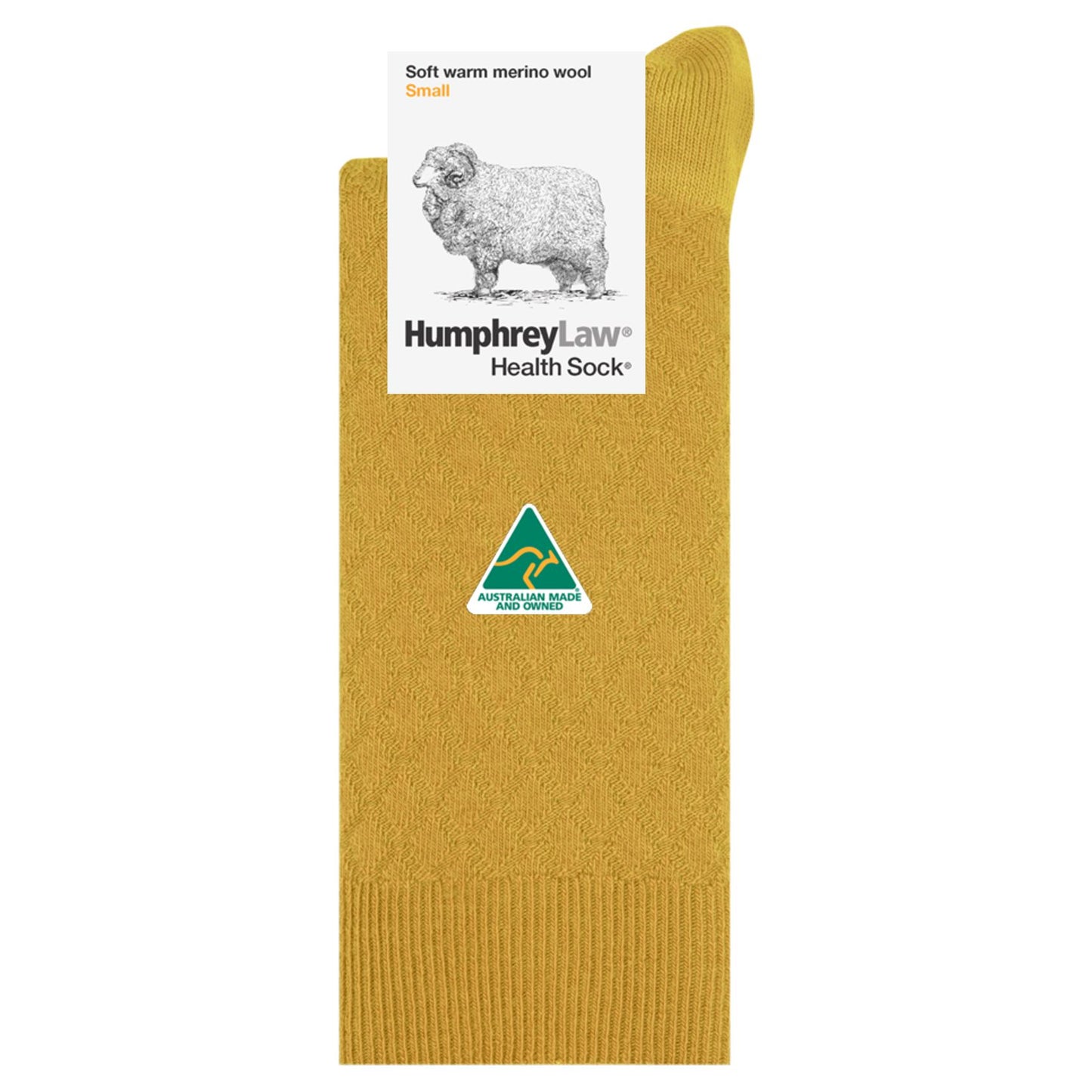 Midweight 95% Fine Merino Wool Quilted Ladies’ Health Sock® - Various Colours