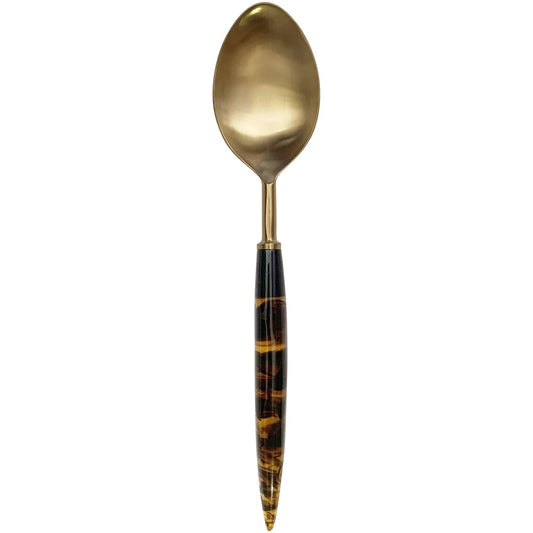 Smokey Amber Serving Spoon