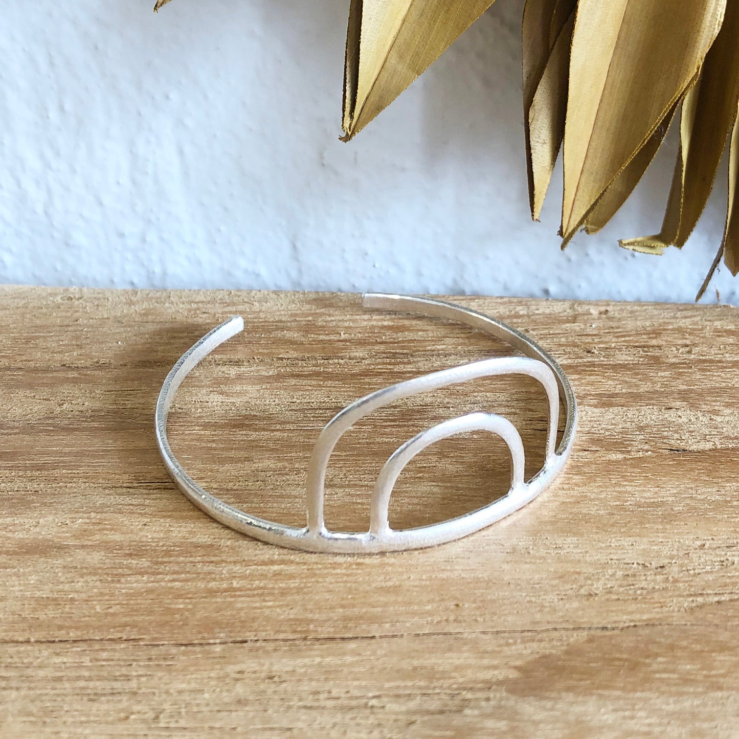 Arcus Cuff Bracelet - Silver