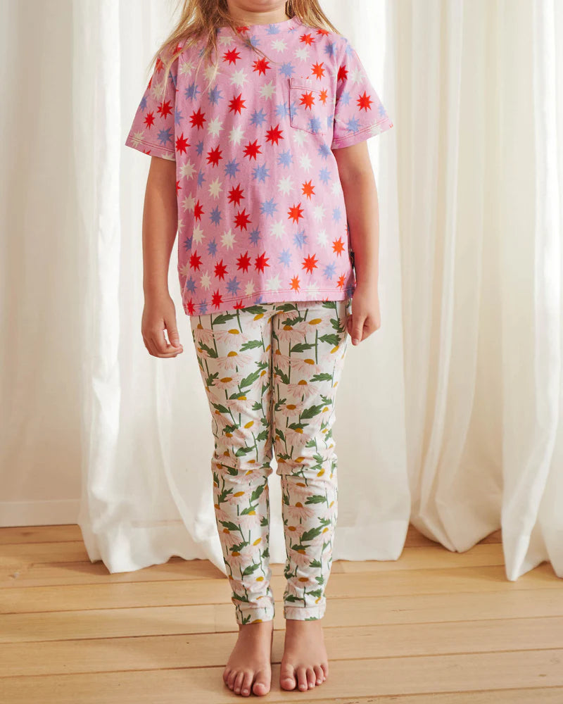 Daisy Bunch  - Organic Cotton Leggings