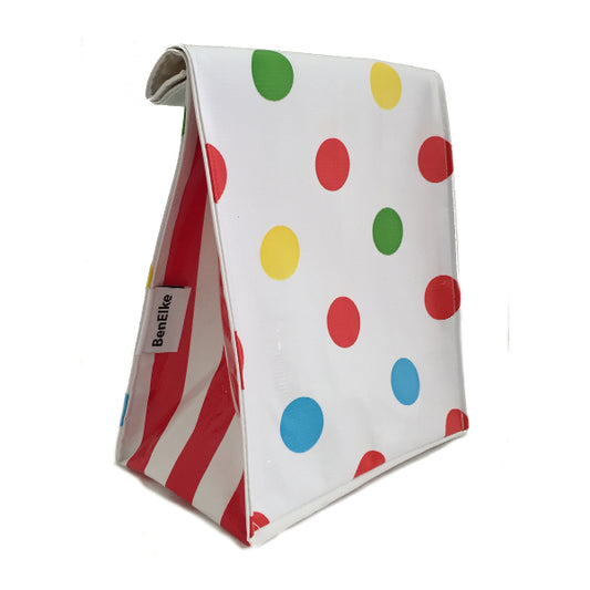 Lunch Bag - Red Confetti