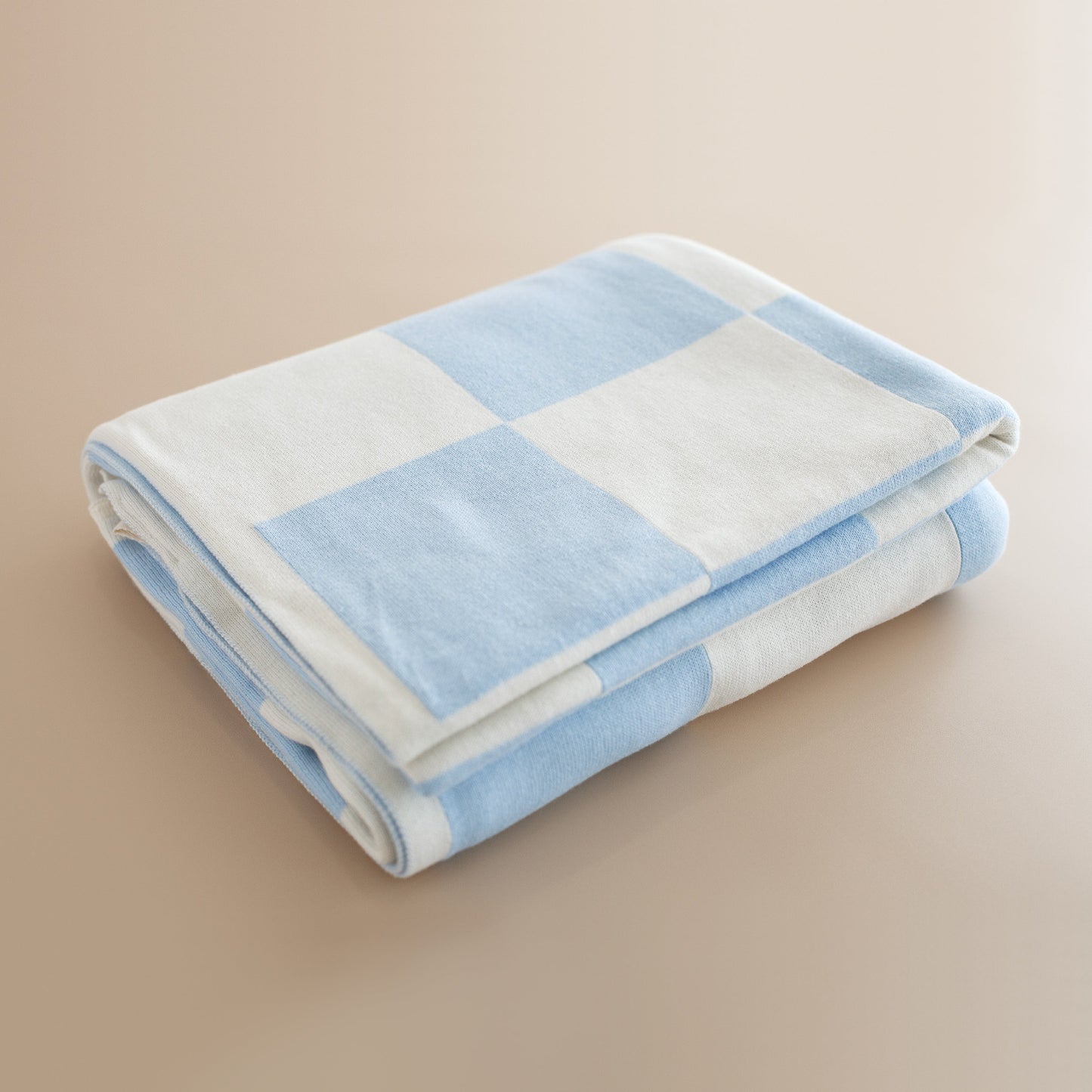 Powder Check Reversible Throw Blanket